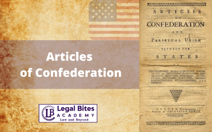 Articles of confederation quick check