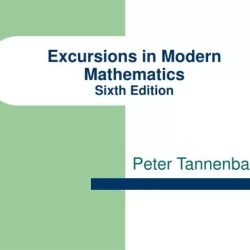 Excursions in modern mathematics 9th edition