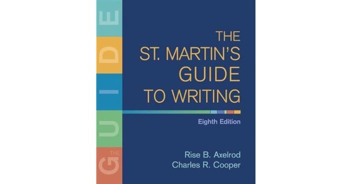 The st. martin's guide to writing 13th edition